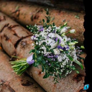 Fialová romantika - kompletní řešení dekorací a květin Vaší svatby